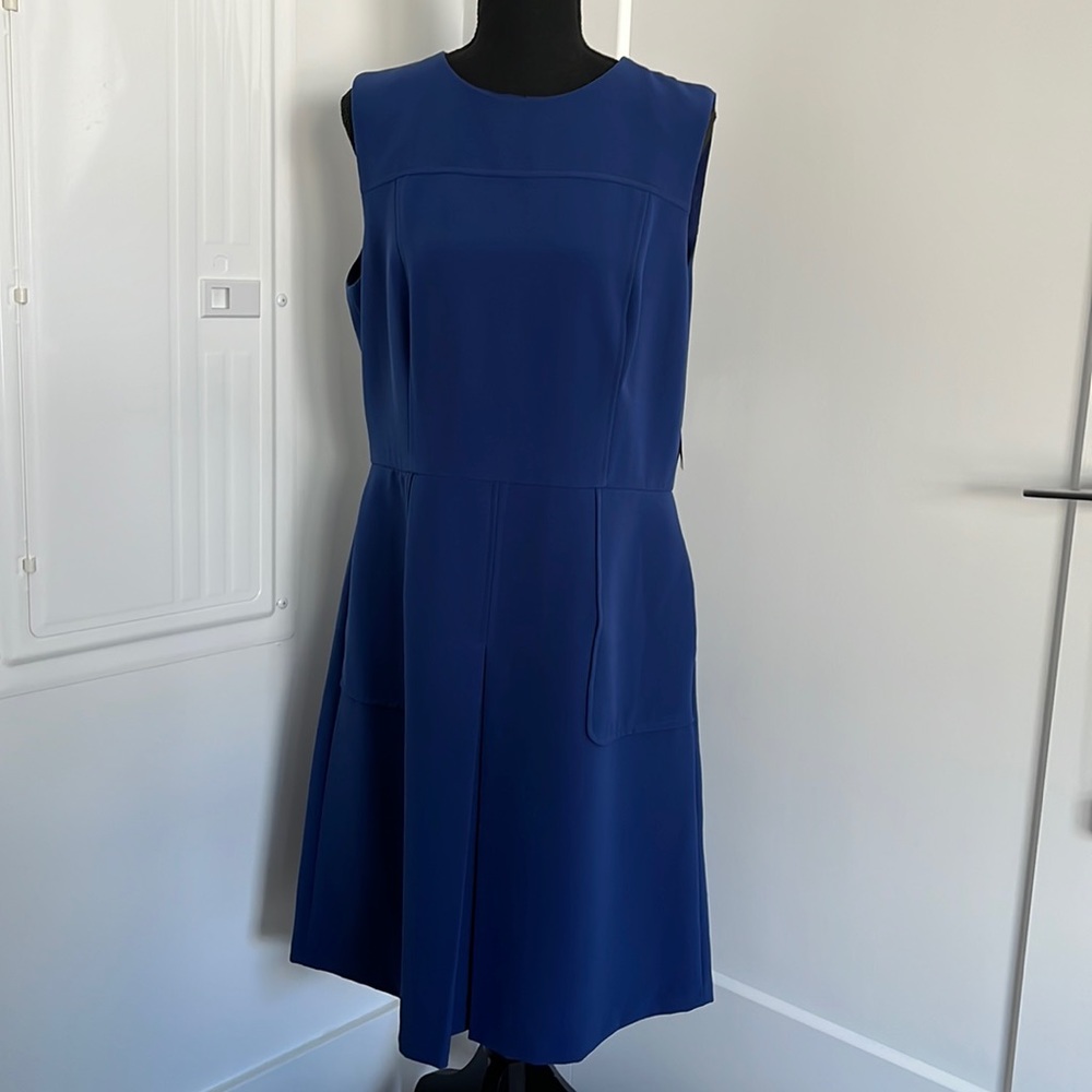 Blue Donna Morgan Dress